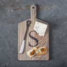 JK Adams Monogram Cheese Board Gift Set - Driftwood - Addison West 