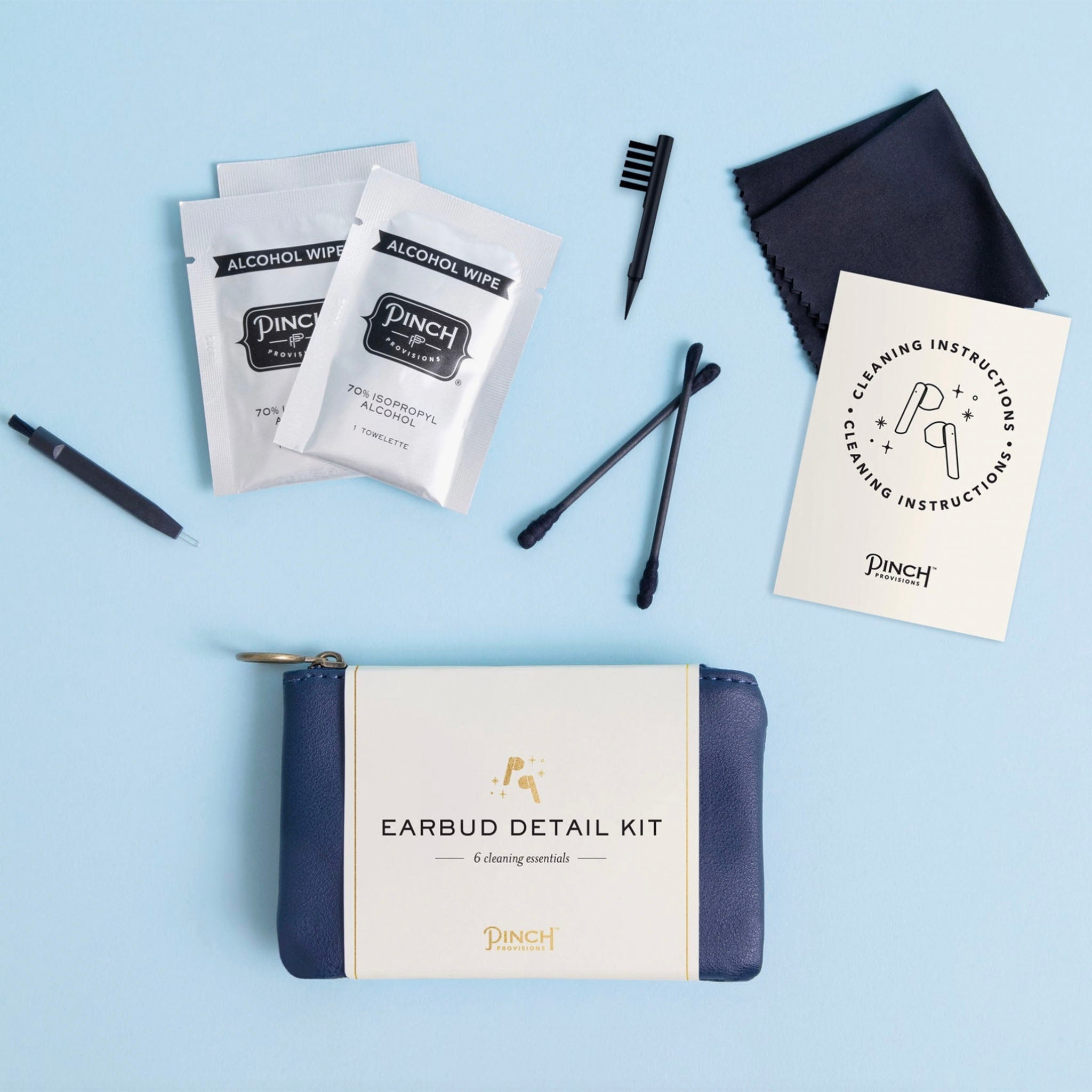 Earbud Detail Kit in Navy - Addison West 