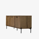 Four Hands Eaton Media Cabinet in Amber Oak Resin - Addison West 