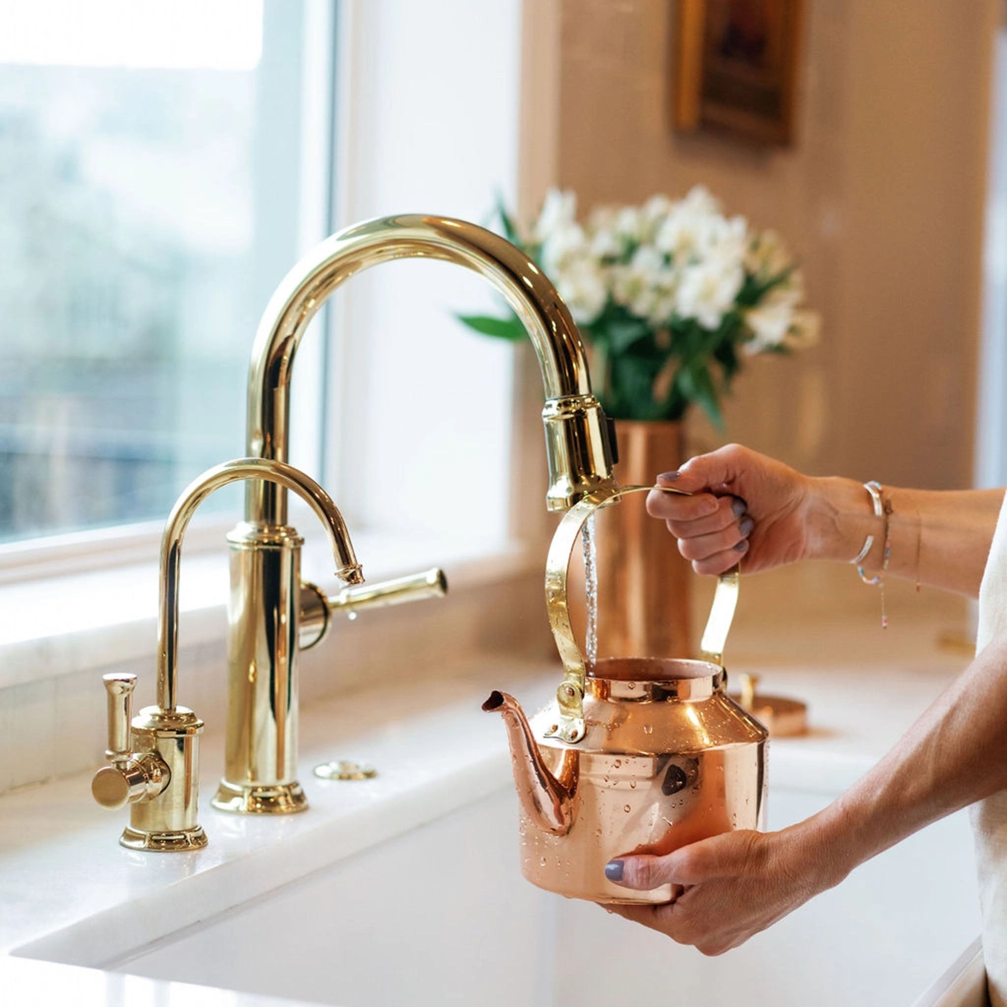 Heirloom English Copper Tea Kettle - Addison West 