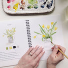 Flowers Watercolor Workbook - Addison West 