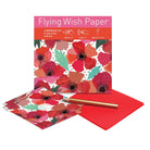 Poppies Flying Wish Paper - Addison West 