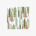 Forest Luncheon Napkin on a white background