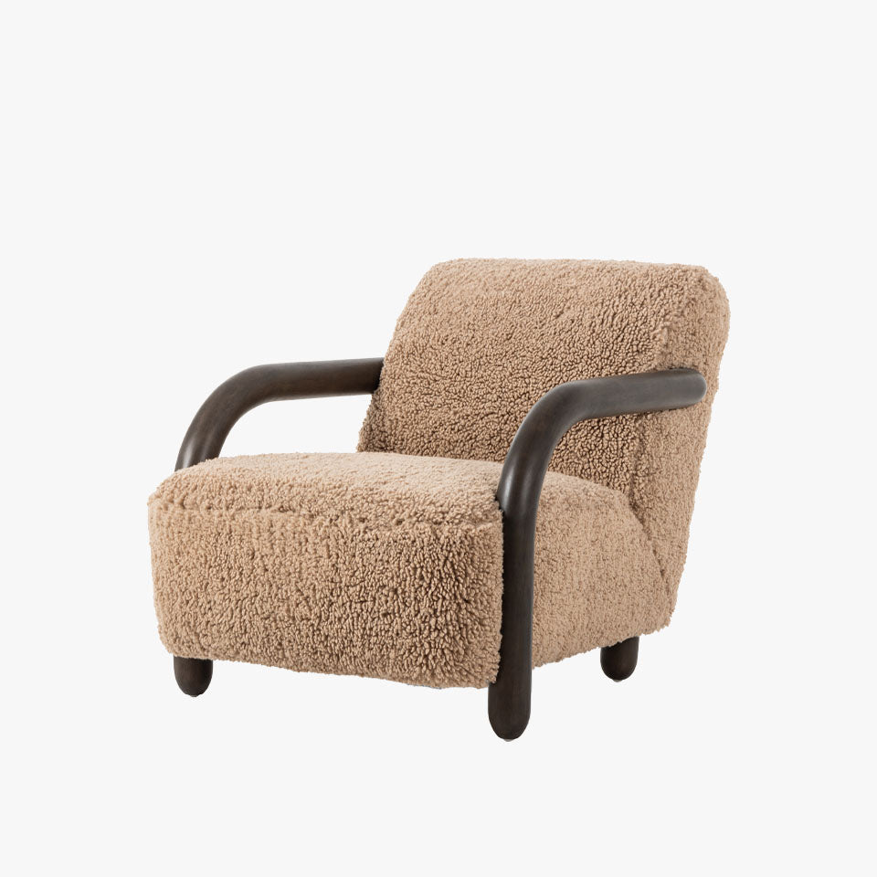 Four Hands Aniston Chair In Andes Toast - Addison West 