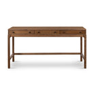 Four Hands Arturo Desk in Natural Walnut Veneer on a white background