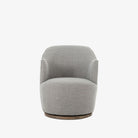 Four Hands Aurora Swivel Chair in Gibson Silver - Addison West 