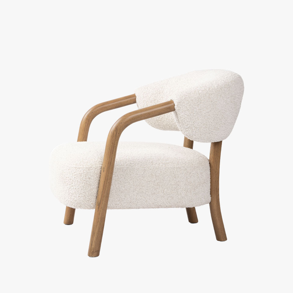 Four Hands Brodie Chair In Sheldon Ivory - Addison West 