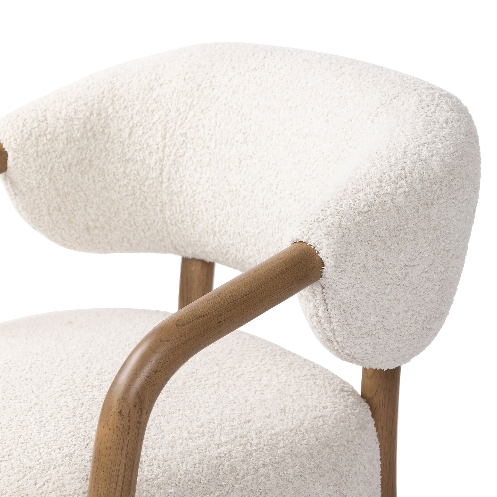 Four Hands Brodie Chair In Sheldon Ivory - Addison West 