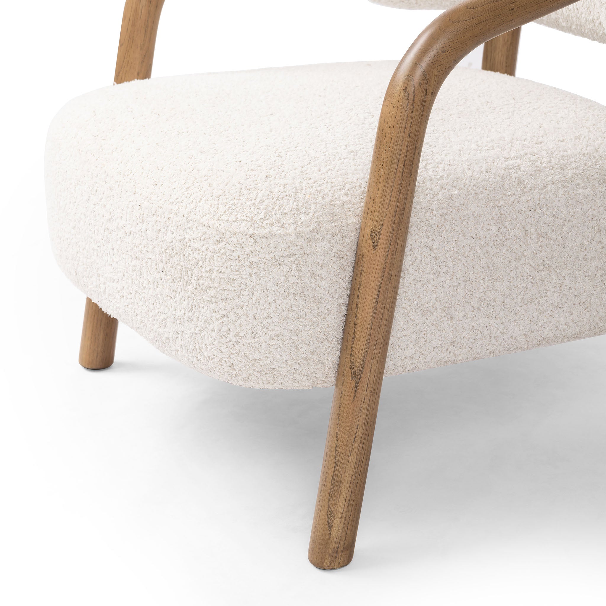 Four Hands Brodie Chair In Sheldon Ivory - Addison West 