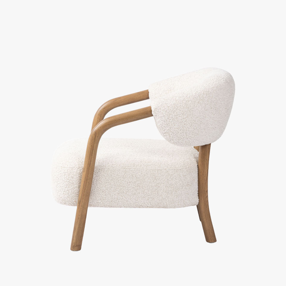 Four Hands Brodie Chair In Sheldon Ivory - Addison West 