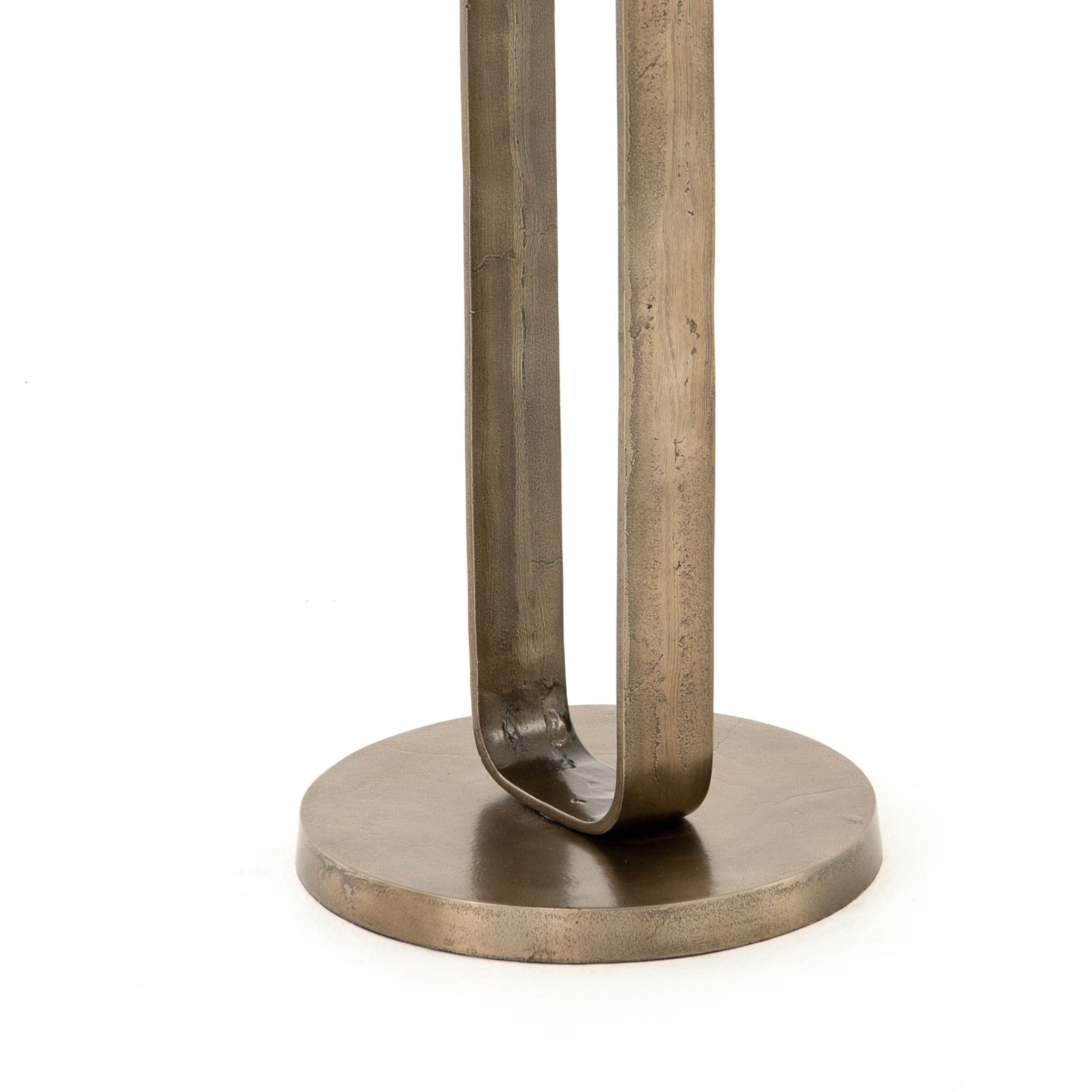 Four Hands Douglas End Table In Aged Bronze - Addison West 