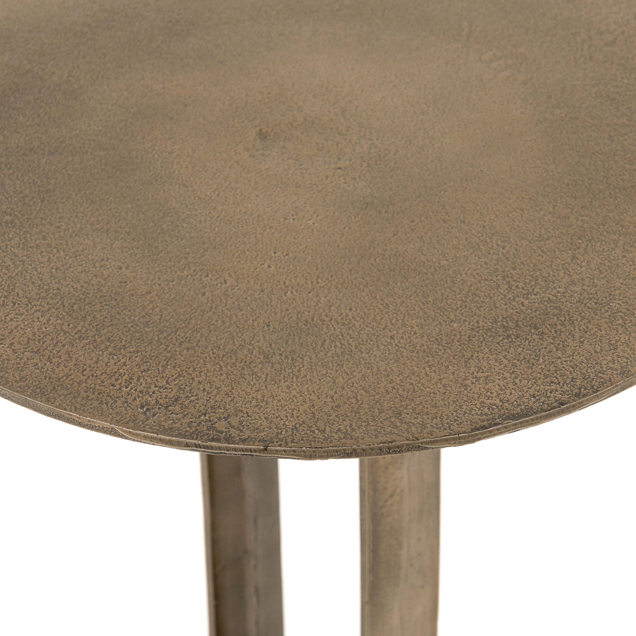 Four Hands Douglas End Table In Aged Bronze - Addison West 