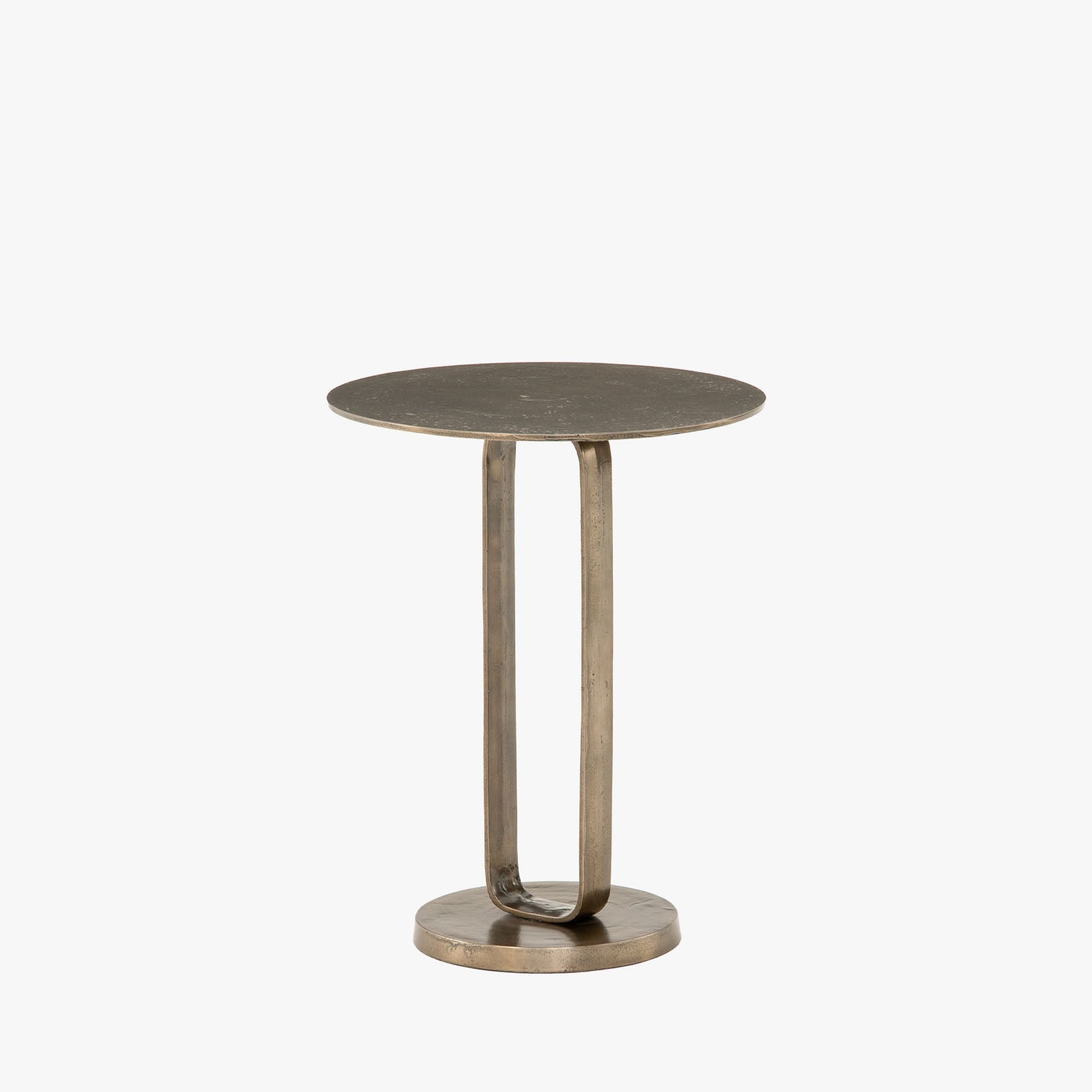 Four Hands Douglas End Table In Aged Bronze - Addison West 