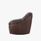 Four Hands Farley Swivel Chair In Conroe Cigar - Addison West 