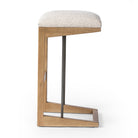 Four Hands Finn Bar Stool in Somerton Ash on a white background at Addison West