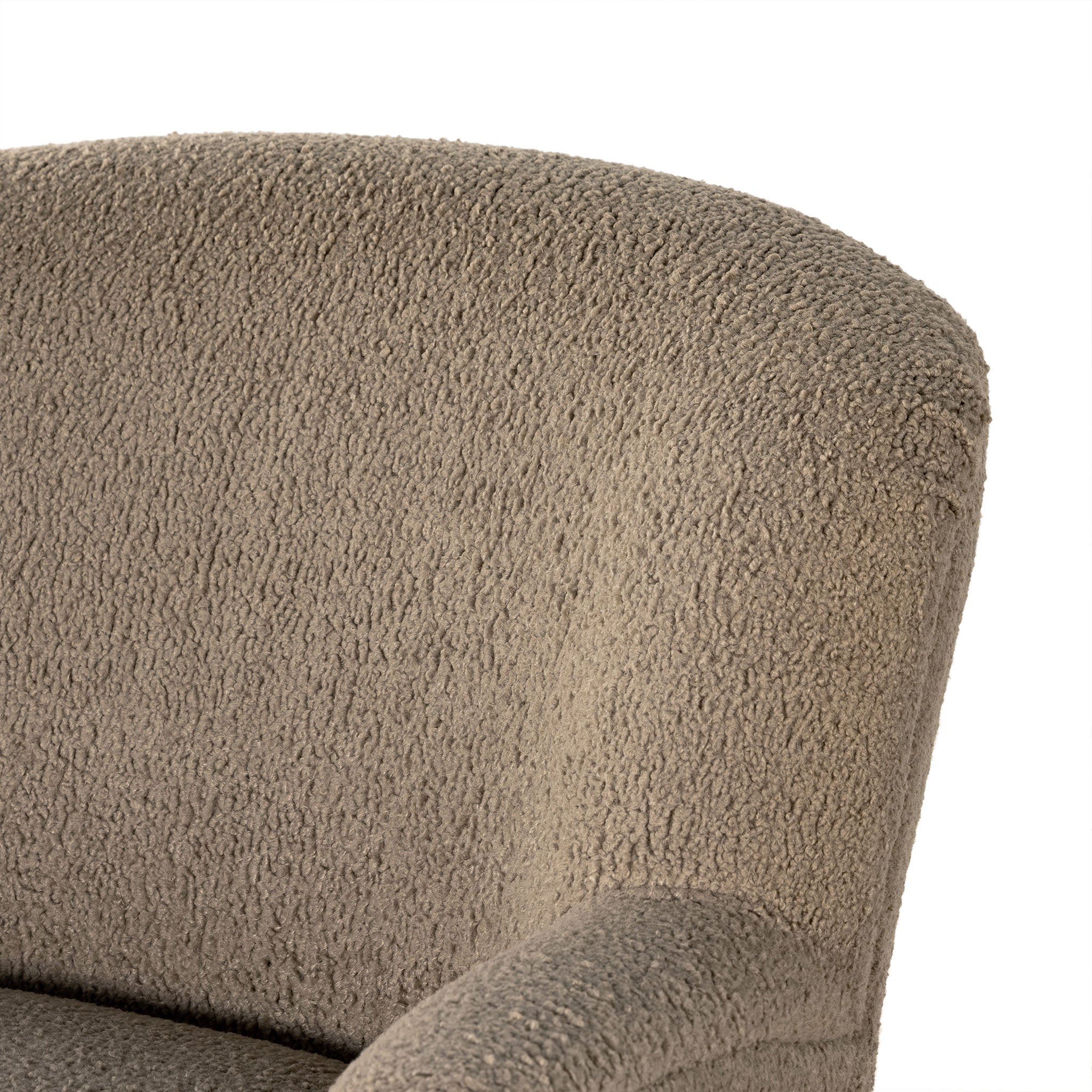 Four Hands Kadon Chaise Lounge In Sheepskin Camel - Addison West 