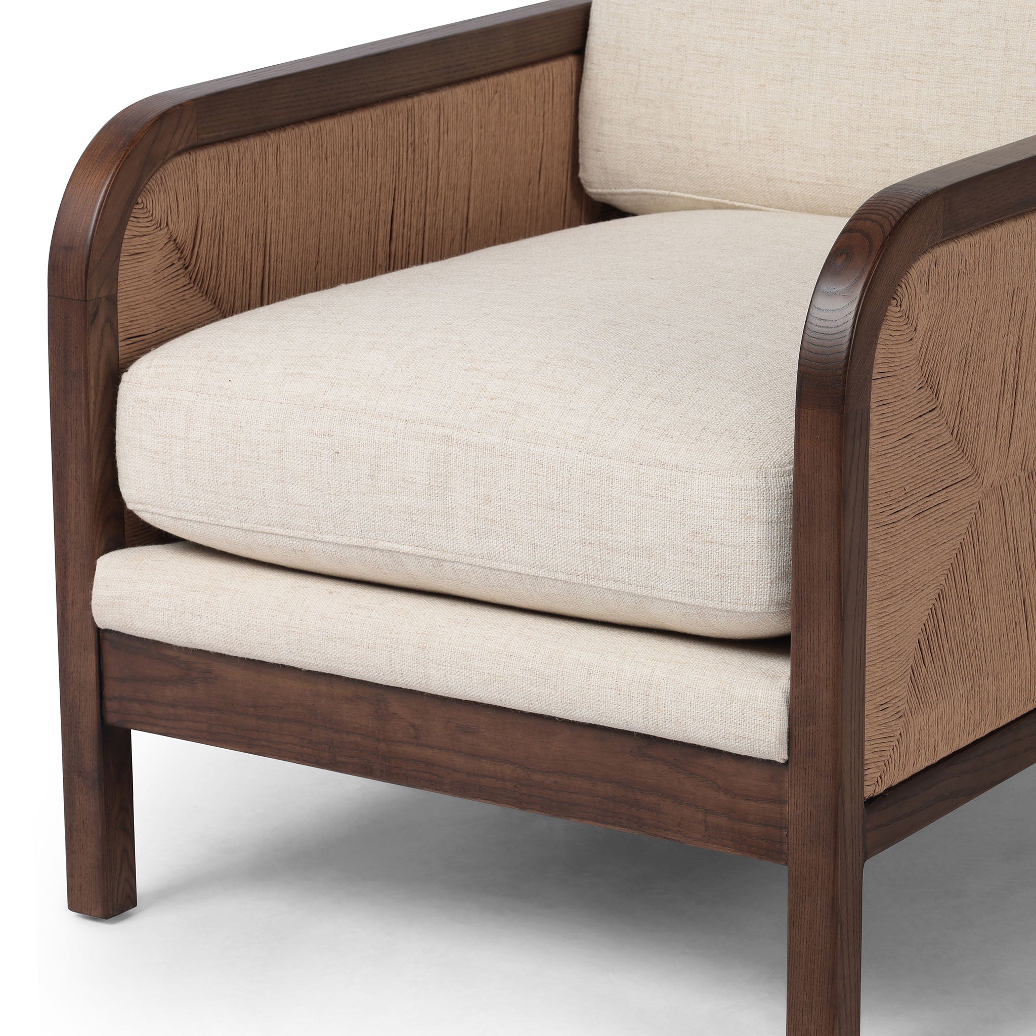 Four Hands Kalani Chair In Alcala Cream - Addison West 