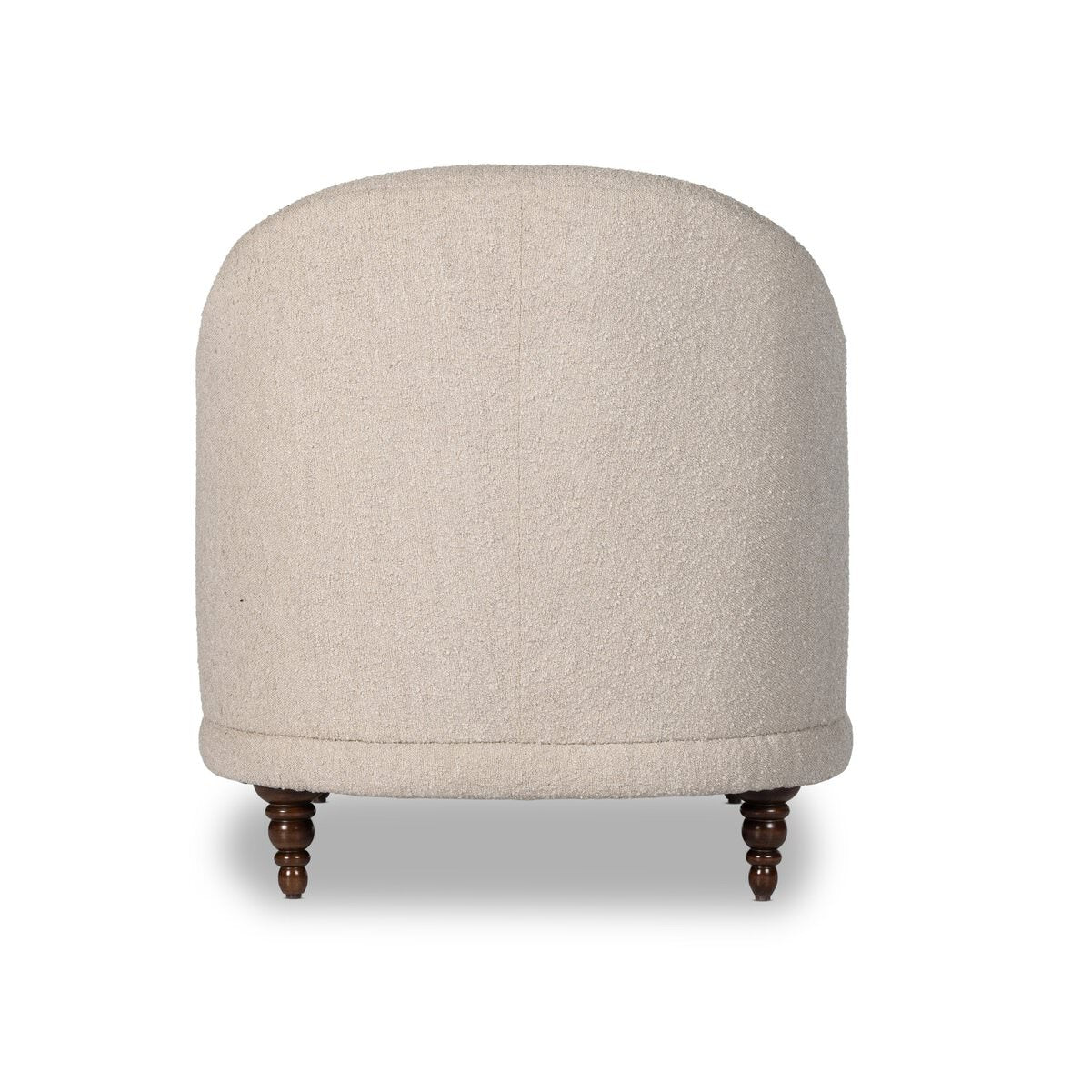 Back of Four Hands Marnie Chaise Lounge in Knoll Sand on a white background