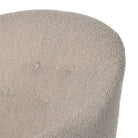 Close up of Four Hands Marnie Chaise Lounge in Knoll Sand on a white background