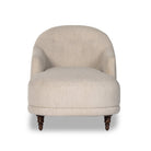 Four Hands Marnie Chaise Lounge in Knoll Sand on a white background