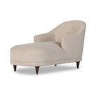 Four Hands Marnie Chaise Lounge in Knoll Sand on a white background