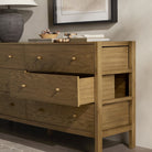 Four Hands Meadow 6 Drawer Dresser in a modern bedroom