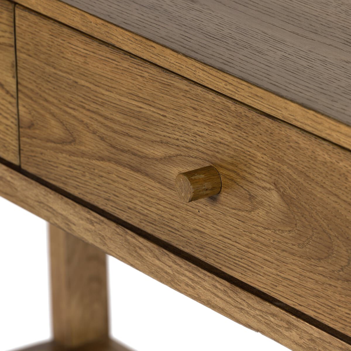 Close up of Four Hands Meadow Console