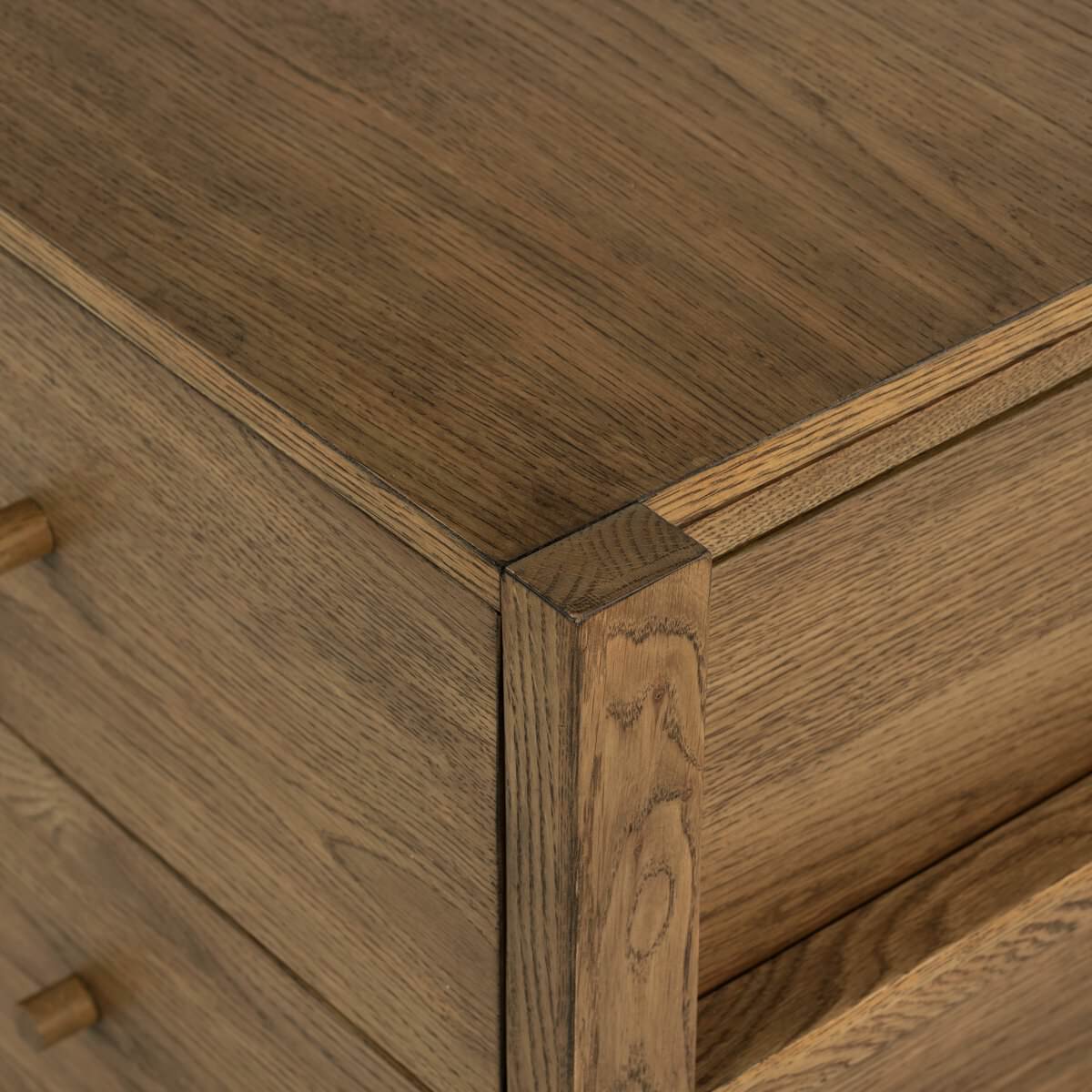 Close up of Four Hands Meadow Nightstand