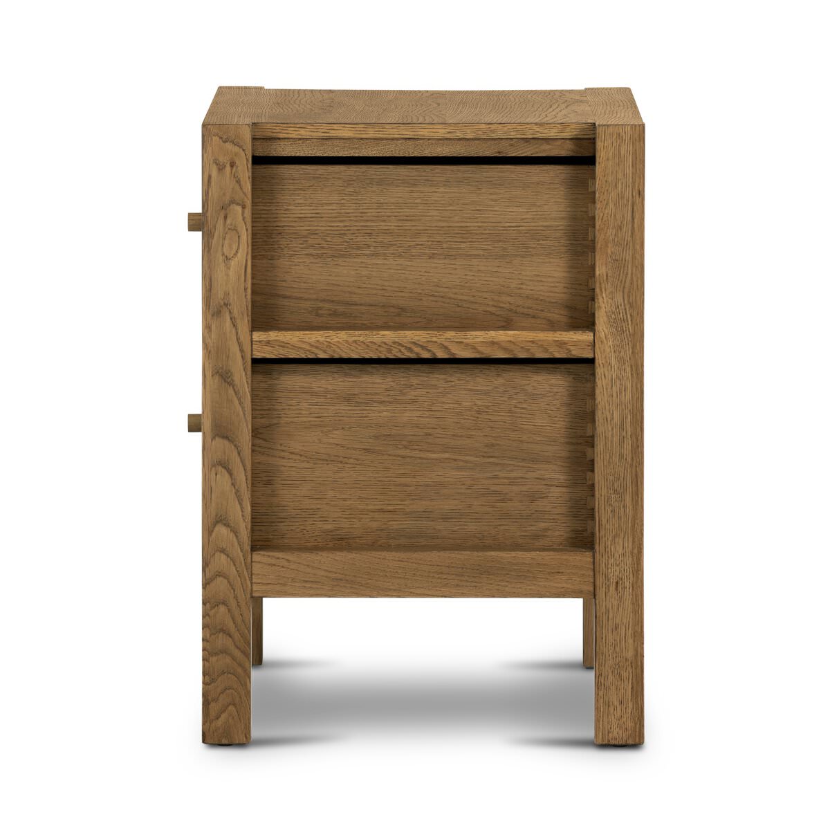 Side of Four Hands Meadow Nightstand on a white background