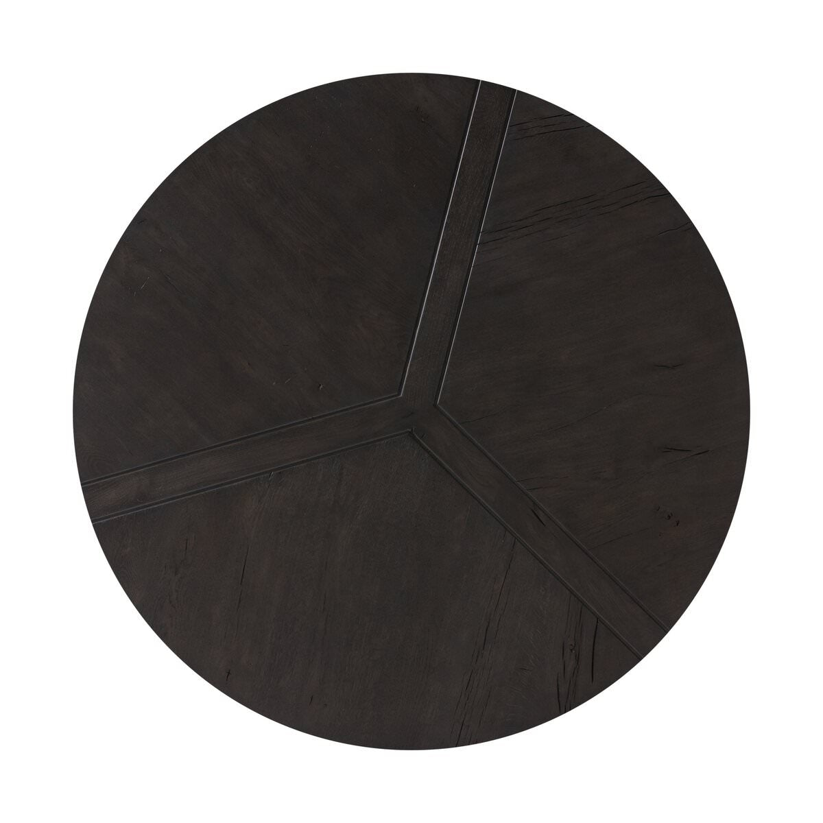 Four Hands Renan Coffee Table Dark Espresso Reclaimed French Oak on a white background