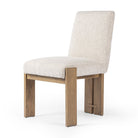 Four Hands Roxy Dining Chair in Somerton Ash on a white background