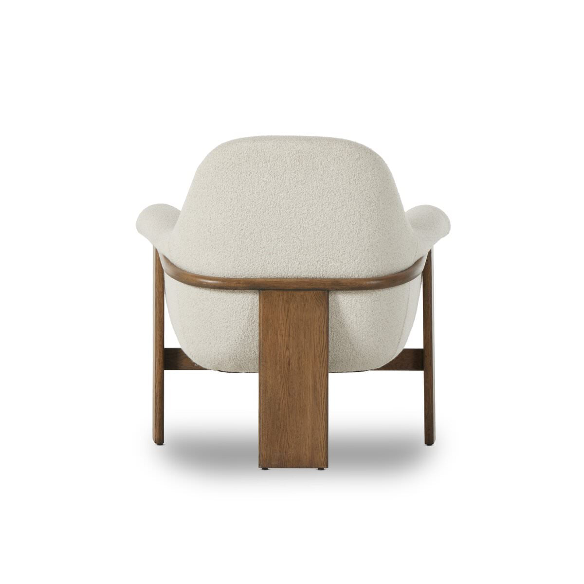 Four Hands Santoro Chair in Harrow Ivory on a white background