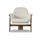 Four Hands Santoro Chair in Harrow Ivory on a white background