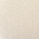 Close up of Four Hands Sinclair Round Ottoman in Knoll Natural on a white background