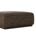 Four Hands Sinclair Square Ottoman in Ivan Granite on a white background at Addison West