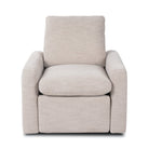 Four Hands Tillery Power Recliner Accent Chair in Laken Stone on a white background at Addison West