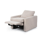 Four Hands Tillery Power Recliner Accent Chair in Laken Stone on a white background at Addison West