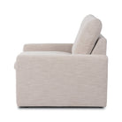 Four Hands Tillery Power Recliner Accent Chair in Laken Stone on a white background at Addison West