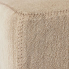 Close up of Four Hands Vista Slipcovered Dining Chair in Broadway Canvas on a white background