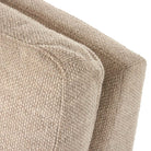 Close up of Four Hands Wallen Recliner in Nova Taupe on a white background at Addison West