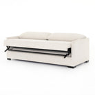 Four Hands Wickham Sofa Bed in Alameda Snow on a white background