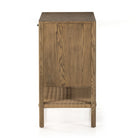 Side of Four Hands Zuma Small Cabinet in Dune Ash on a white background