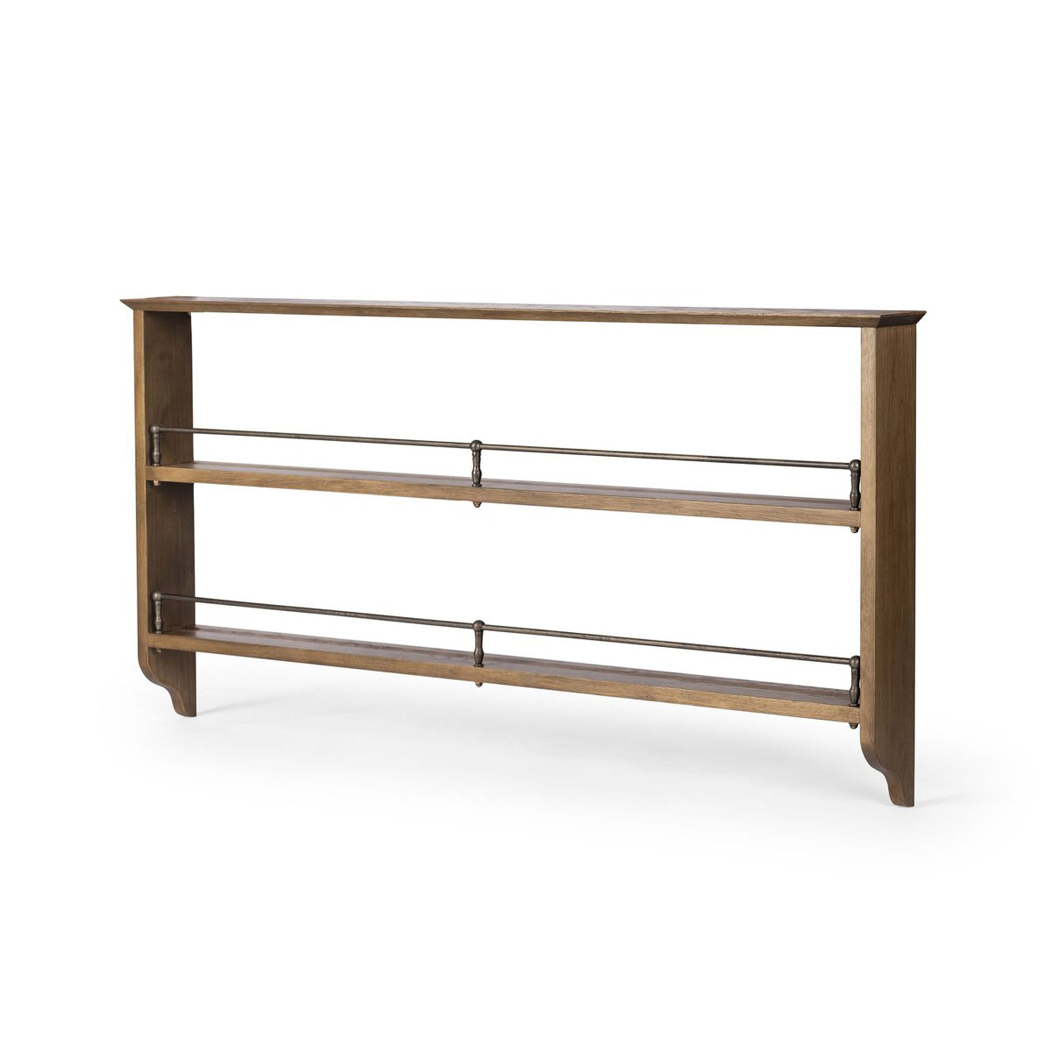 Four Hands + Amber Lewis Faria Plate Rack in Antiqued Iron - Addison West 