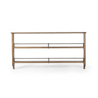 Four Hands + Amber Lewis Faria Plate Rack in Antiqued Iron - Addison West 