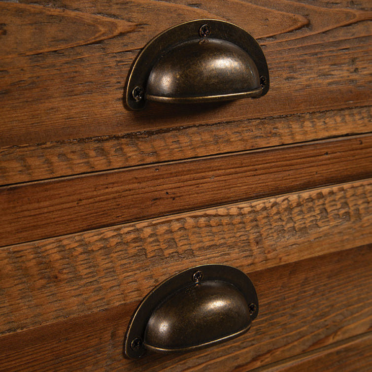 Close up of Furniture Classics Apothecary Sideboard on a white background at Addison West