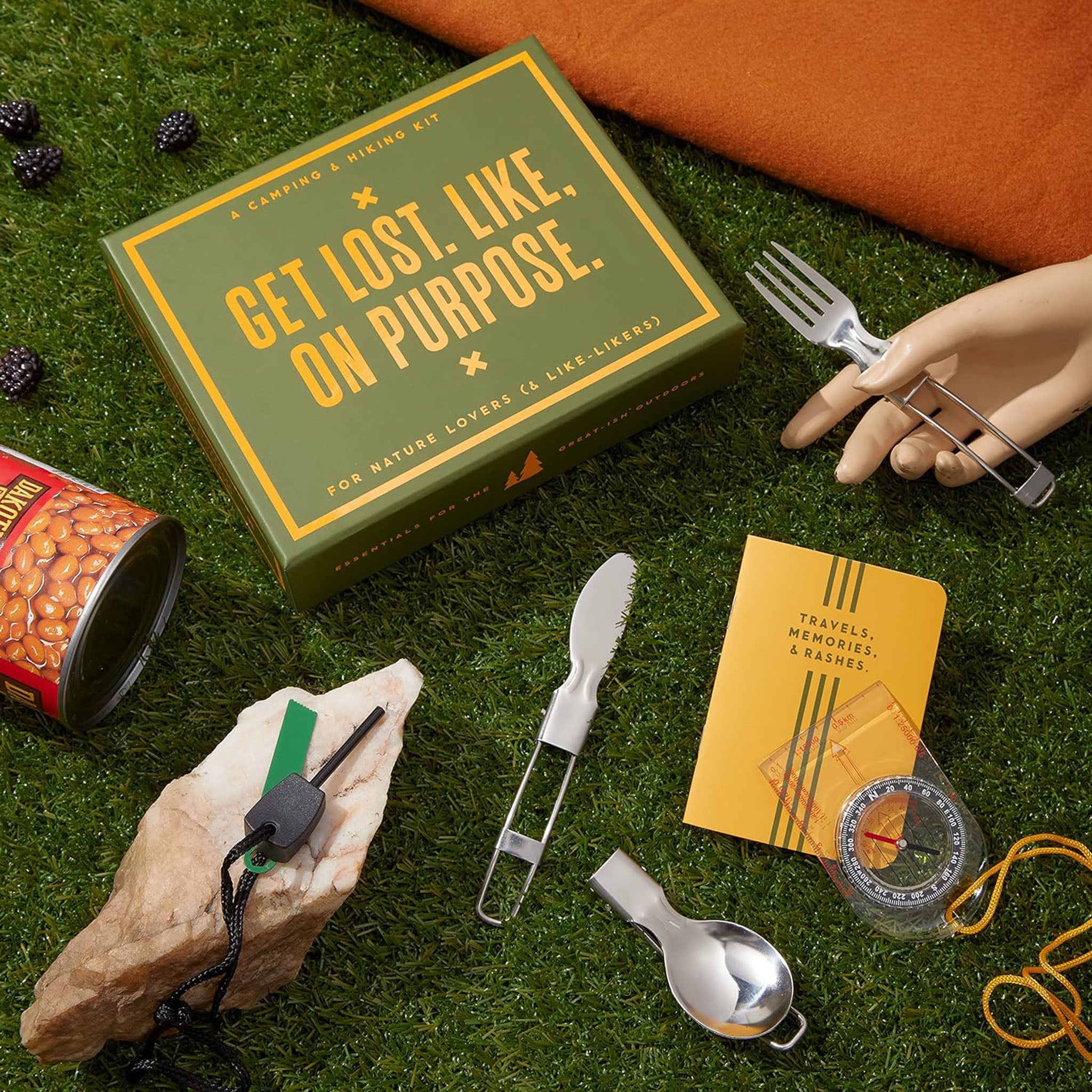 Get Lost Camping Survival Kit - Addison West 