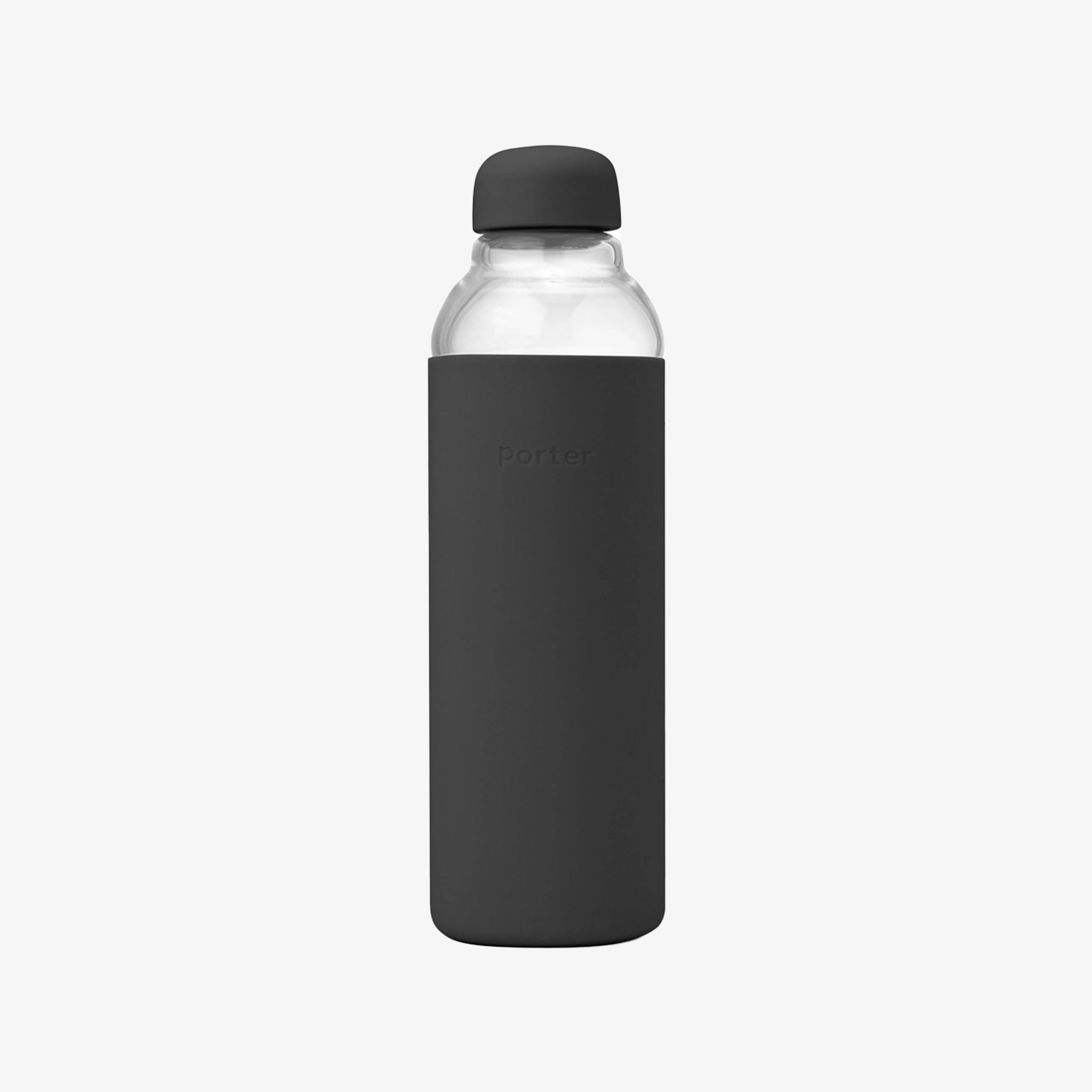 Glass Water Bottle in Silicon Sleeve - Addison West 