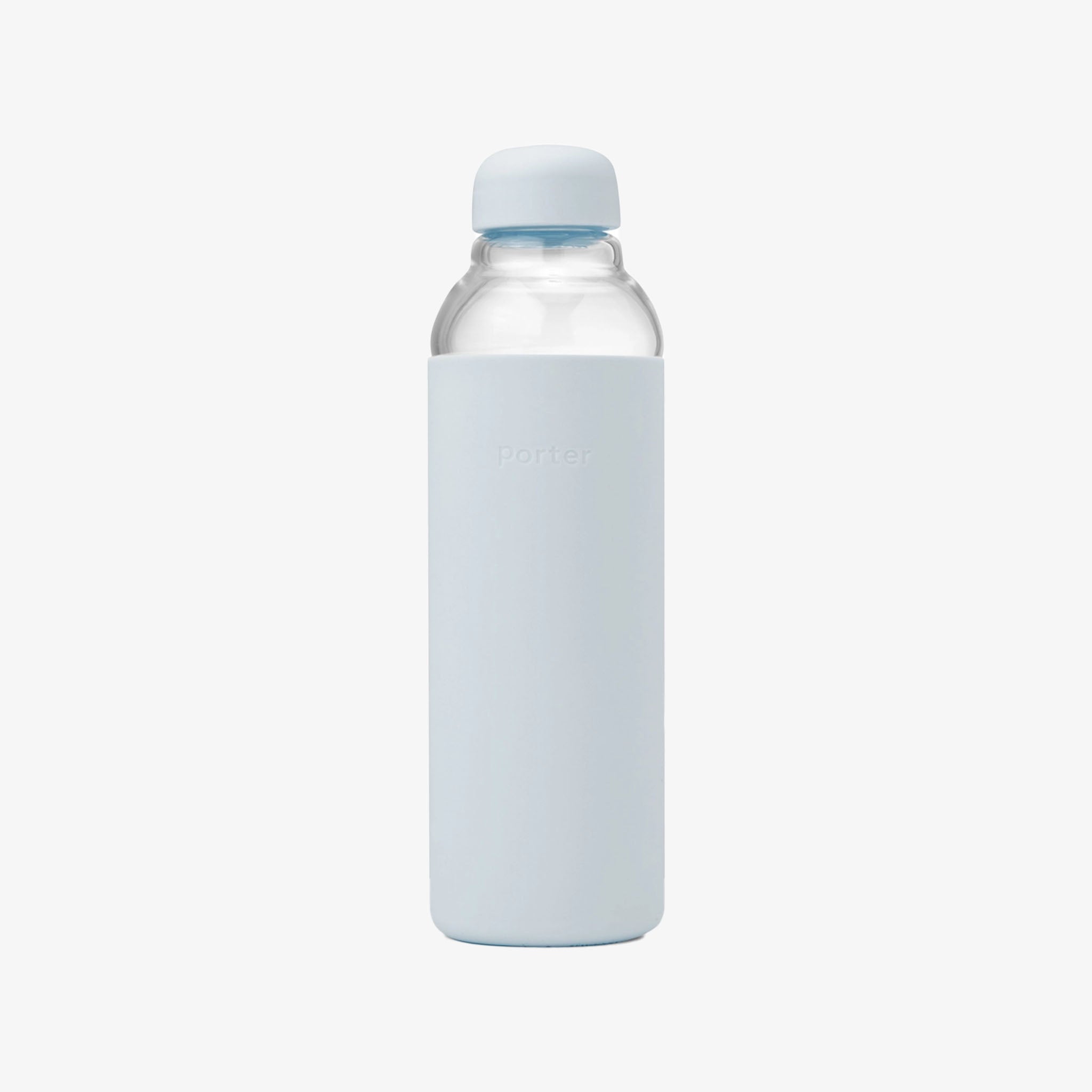 Glass Water Bottle in Silicon Sleeve - Addison West 