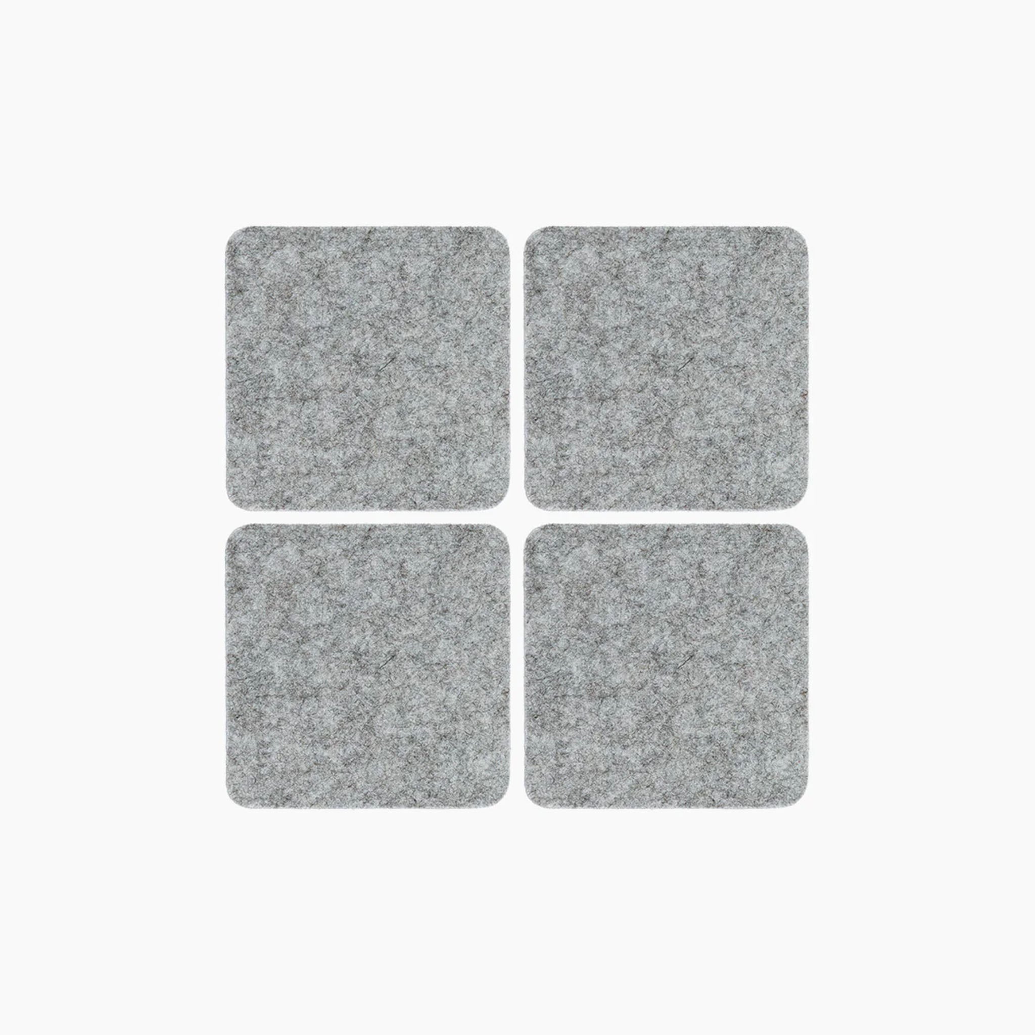 Graf Lantz Square Coaster Set in Granite - Addison West 