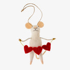 Heart Full Mouse Ornament - Addison West 